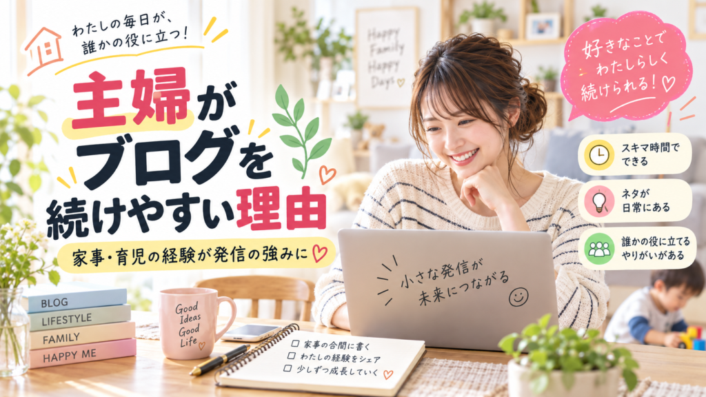 主婦　ブログ